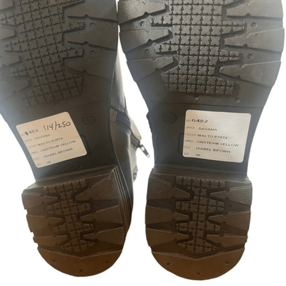 NWT Jafa 482 Malto Brown Ankle Boots Size 38‎ - Picture 10 of 11